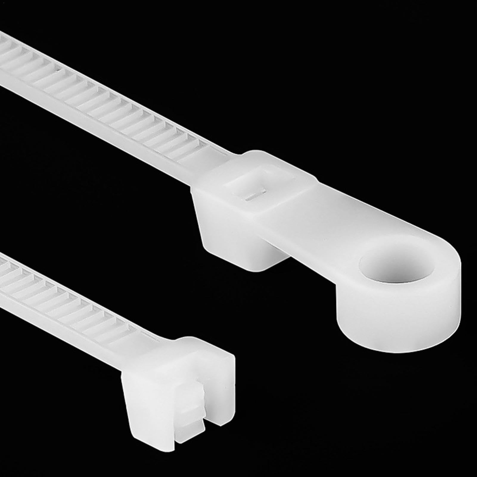 Fascette per cavi riutilizzabili, Fascette per cavi riutilizzabili | Fascette metalliche Fascette con cerniera rimovibili regolabili 100 pezzi | Set di fascette multiuso con fascette per cavi ad