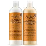 SheaMoisture Raw Shea Butter Shampoo & Conditioner Set | 16 fl. oz. Shampoo | 16 fl. oz. Conditioner