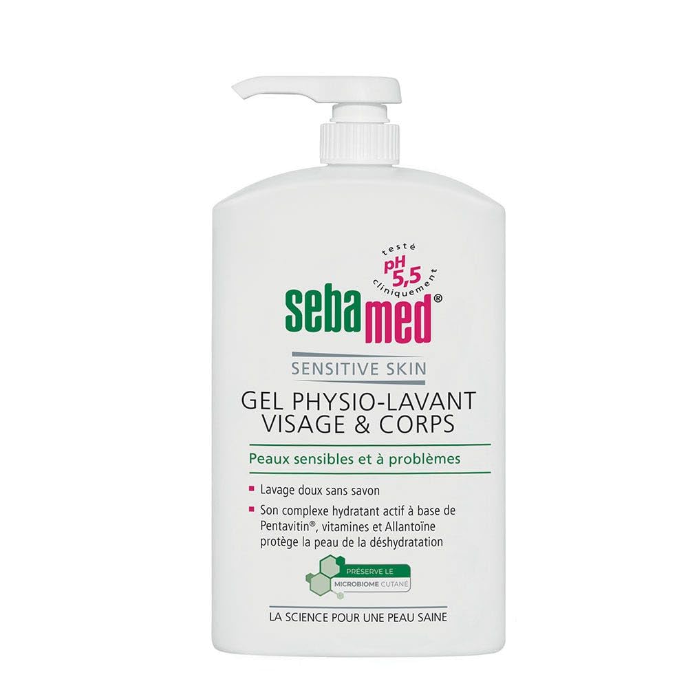 Sebamed Face Body Wash Active Physio-Cleanser 1000ml