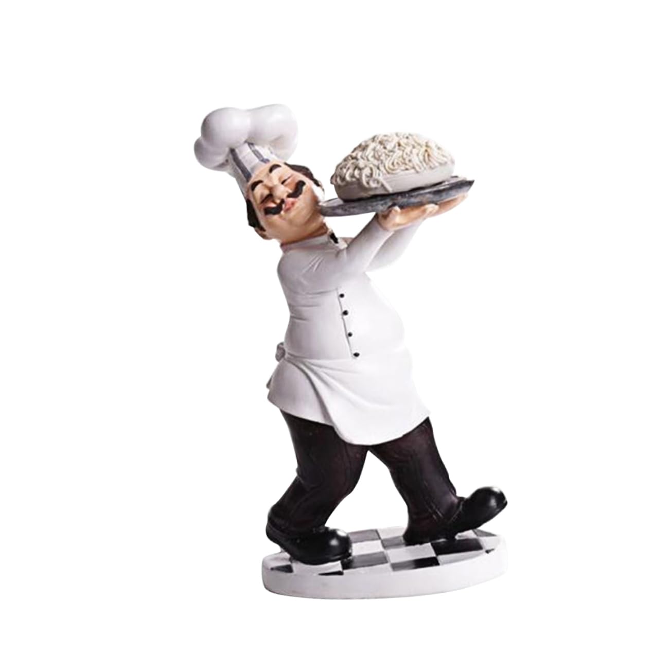 Decorazione per la casa, da cucina, per chef, ornamento da panetteria, decorazione natalizia 3D, decorazione per la casa, statuette in resina, per alberghi, decorazioni per la tavola,