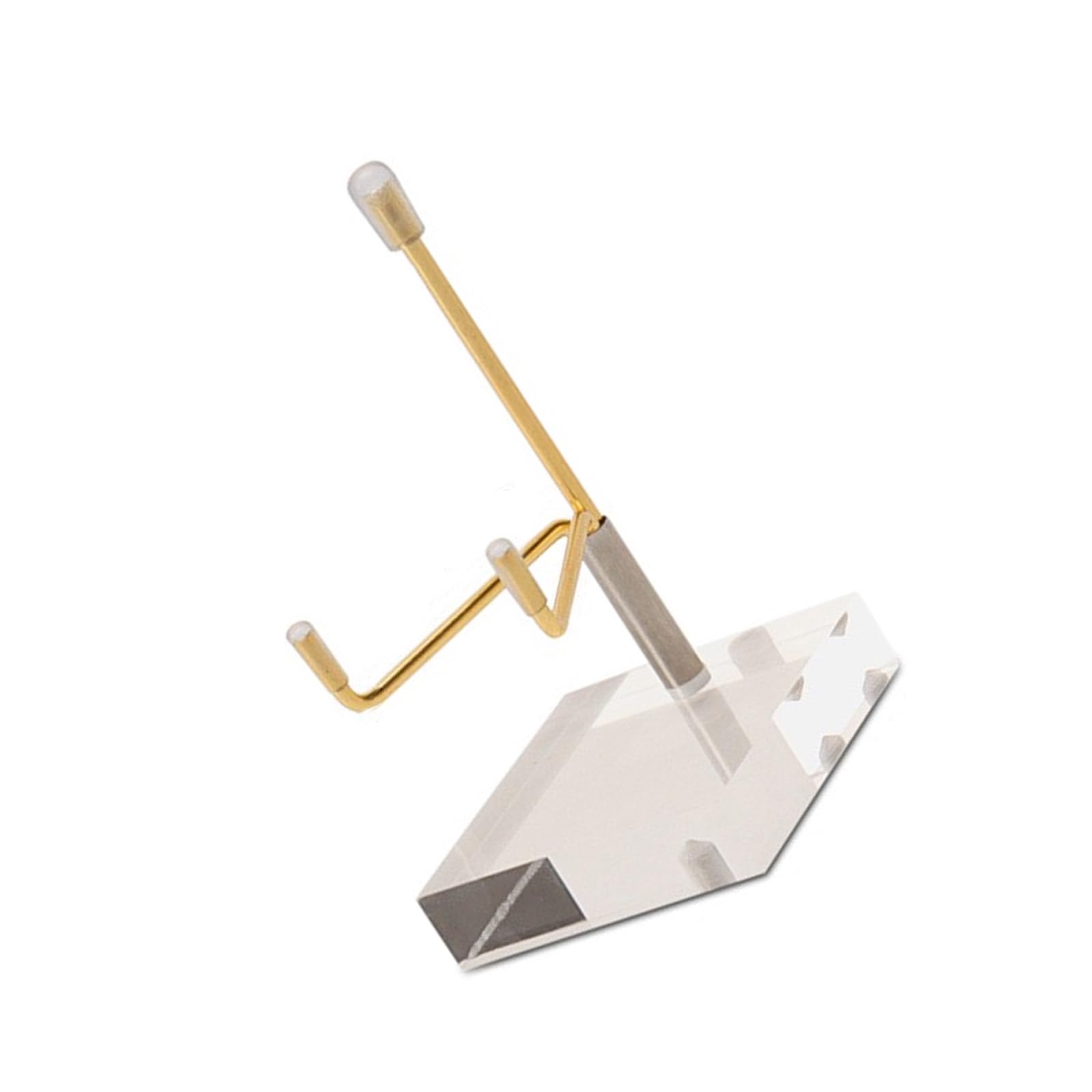 Jazuaiao Jewelry Display Rack Sturdy Acrylics Constructions Jewelry Organization for Long Time Use Crystals Organization Exhibition Showcase Item