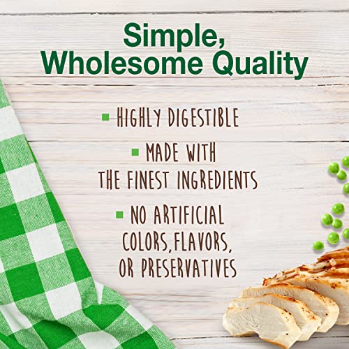 Image of Nylabone Healthy Edibles Dog Treats, Chicken Flavor, Small, 3 Count | Natural dog chew bones, made in USA, highly digestible chicken treats, long lasting chews for small dogs up to 25 lbs