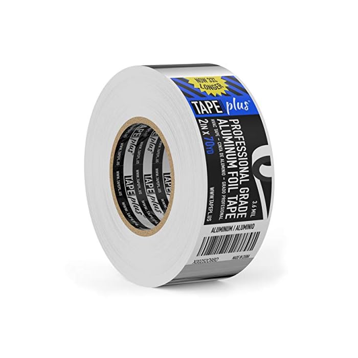 Buy Professional Grade Aluminum Foil Tape 2 Inch by 210 Feet (70