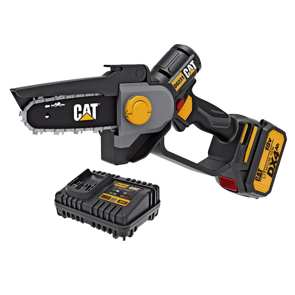 CAT DG231 18Volt 4.0Ah Li-ion 12CM Profesyonel Şarjlı Kömürsüz Zincirli Testere