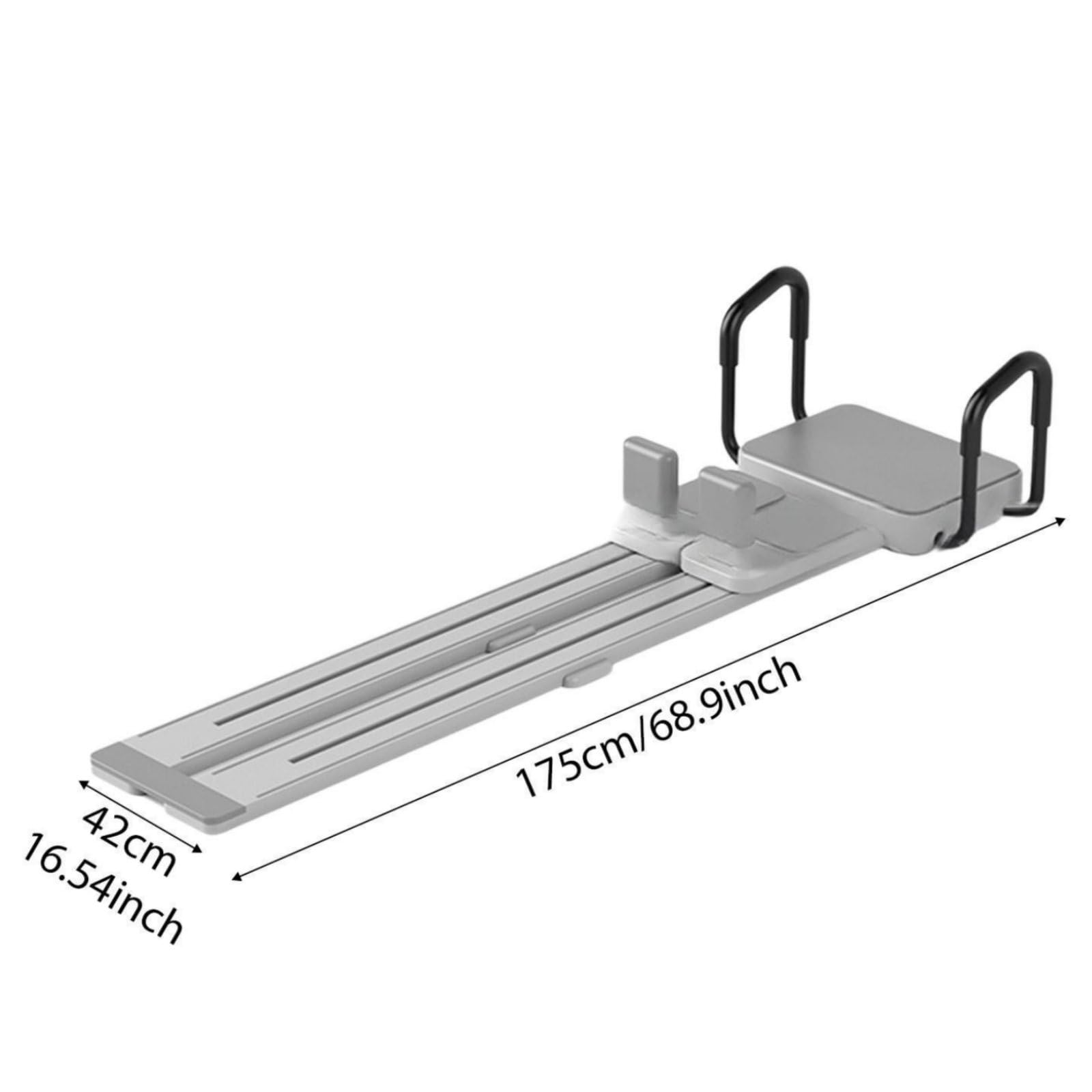 Cama Reformer de Pilates Uso en Casa Reformer de Pilates Antideslizante Máquina Entrenamiento Cuerpo Completo para Hogar