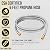 VIEAUBE 6 Feet Propane Hose Extension with 3/8" Female Flare on Both Ends, 3/8" Female Flare Nuts (OD 5/8") Stainless Steel Braided Propane Gas Line Extension Hose, Supply Line Extension