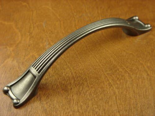 Rome Pull Handle Antique Pewter 3.75" (96mm)