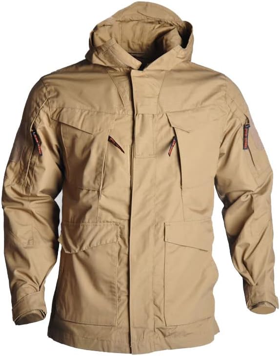Outdoor Sports Shooting Combat Battle Dress BDU Hoody Coat Camouflage M65 Tactical Jacket