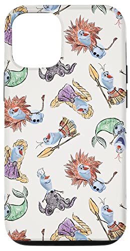 Coque iPhone 12 Pro Disney Olaf Presents en silicone souple