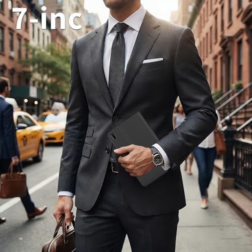 Image of 7 Inch Android Tablet with Case, 32GB ROM+ 8GB RAM Quad-Core Processor，2MP+5MP Dual Camera,5G WiFi 6, BT Computer Pc，3000mAh Battery,1024*600 IPS