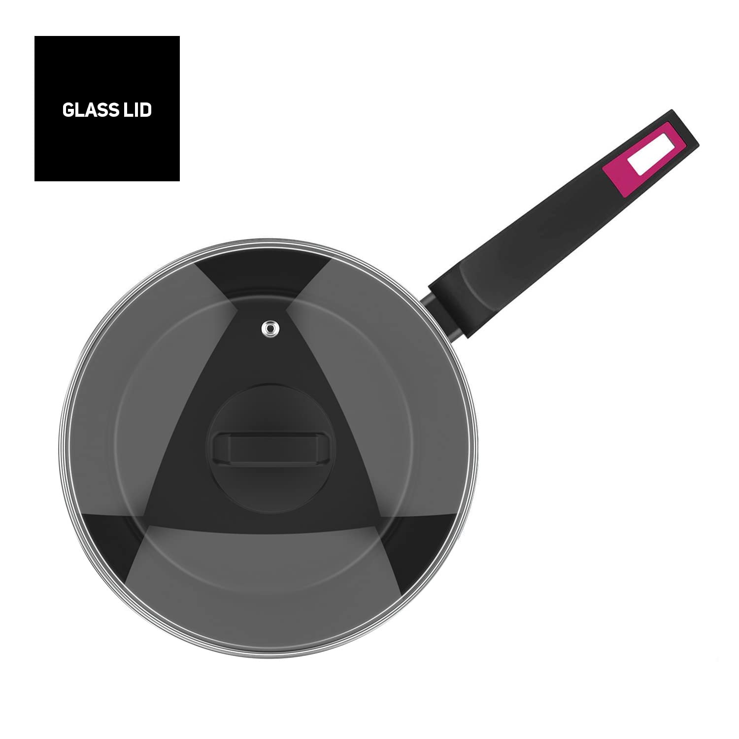 Taurus - Casseruola 18 cm | Alluminio forgiato | Rivestimento antiaderente | Manico ergonomico | Pentola per tutti i tipi di fuochi | Lavabile in lavastoviglie | Senza PFOA | Casseruola con coperchio