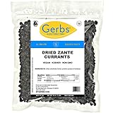 GERBS Dried Black Currants 2 LBS. | Freshly Dehydrated Re-sealable Bulk Bag | Top 14 Food Allergy...