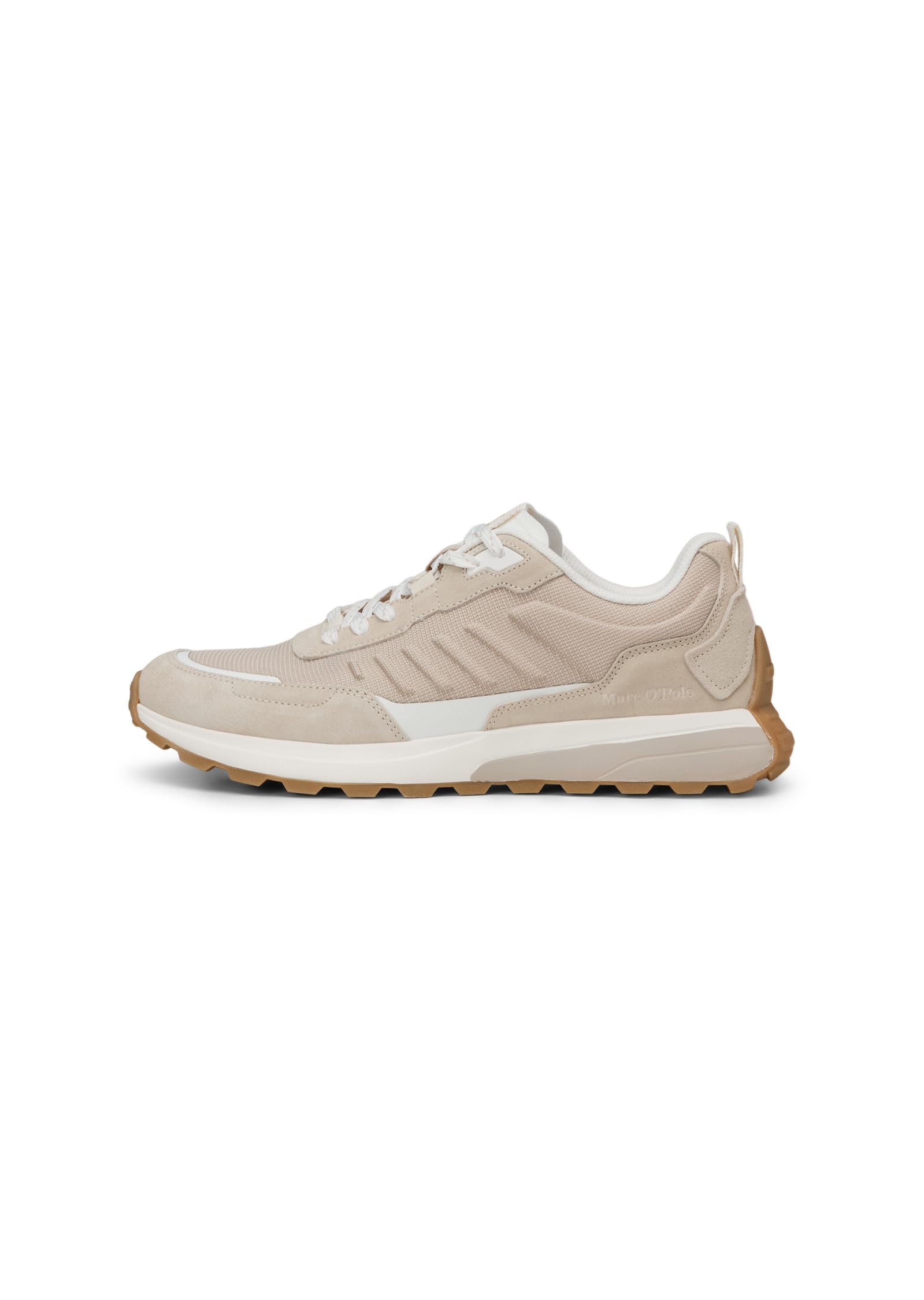 MARC O'POLO Sneaker Maxi aus Rindleder und recyceltem Polyester