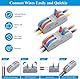 YABOANG DC-DC Konverter, Step-Down Converter 20-60V to 12V3A 2S, DC-Spannungswandler 24/36/48V zu 12V 3A 36W MAX, DC-DC-Wandler Buck 20-60V auf 12V mit wasserdichter Sicherung, Abwärtsspannungsregler