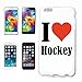 Reifen-Markt Hard Cover - Funda para teléfono móvil Compatible con Apple iPhone 6S I Love Hockey