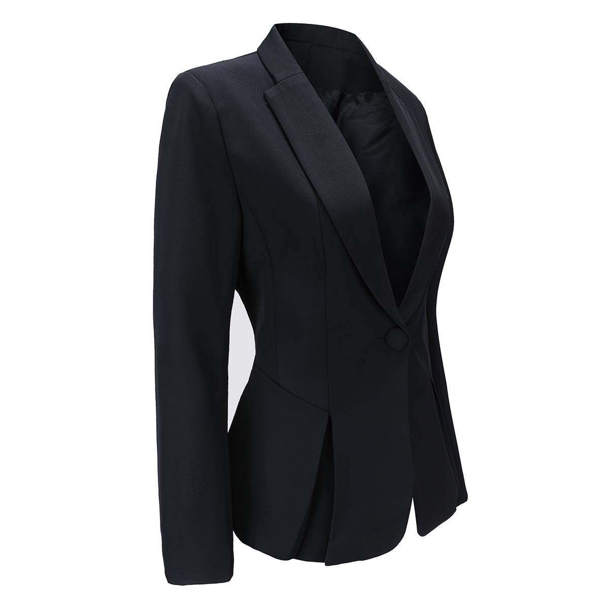 YYNUDA Blazer Femme Tailleur Manches Longue Chic Business Officier Cardigan Veste Blazer
