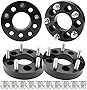4PCS 1.25' Wheel Adapters Converter 5x4.5 to 5x5 for JK JKU WK WJ XK Wheels on XJ KJ ZJ KK TJ YJ Vehicle, 5x127mm Wheel on 5x114.3mm Vehicle to Wheel Spacers with 1/2'-20 Studs, Change Bolts Pattern