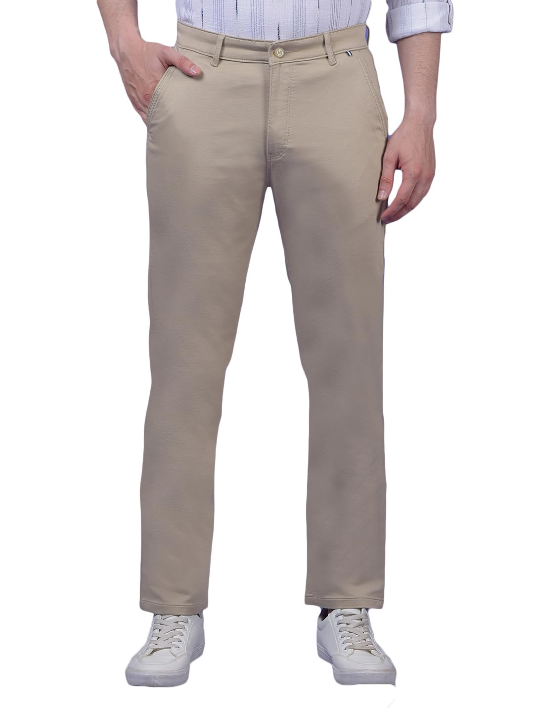 crimsoune club Men's Beige Trousers-picture-26