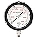 Winters PPC Series Phenolic Dual Scale Process Pressure Gauge with Stainless Steel Internals, 0-5000 psa/kpa, 4-1/2" Dial Display, +/-0.5% Accuracy, 1/4" NPT Bottom Mount