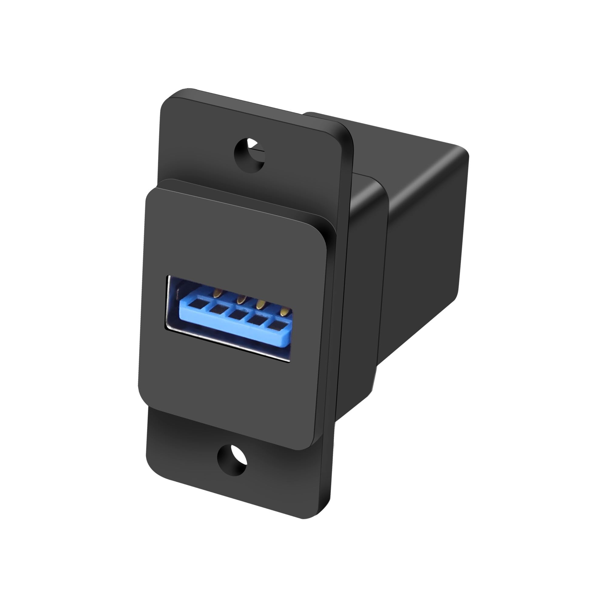 Photo 1 of MEIRIYFA USB 3.0 Rectangular Female to Female Panel Mount Coupler