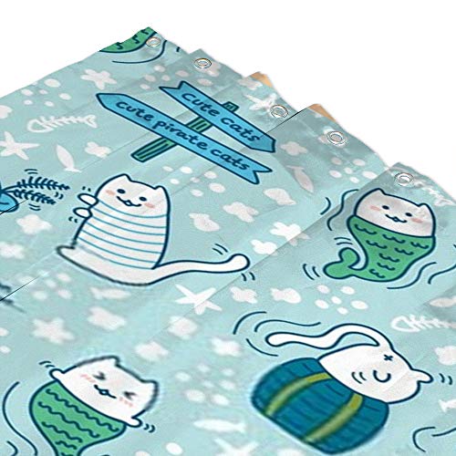 Rideau de douche de qualité supérieure en tissu polyester à motifs