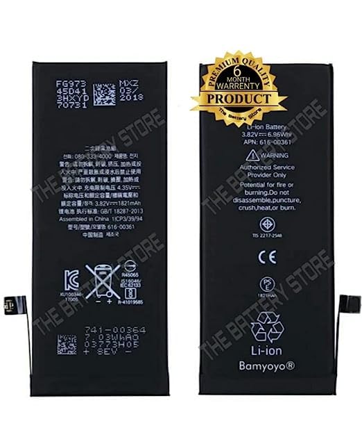 Image of THE BATTERY STORE Original Battery for iPhone 8G /A1863 / A1905 / A1906 Battery with 6 Month Warranty**** (H24)
