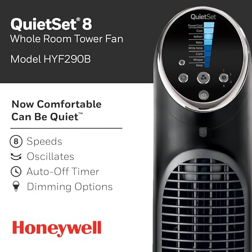 Honeywell QuietSet Tower Fan HYF290B