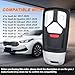 Yewong Smart Remote Key Keyless Entry Fob for Audi A4 A5 Q7 2017-up TT 2016-Up FCC ID: IYZ-AK01 4M0 959 754 AK/AQ/AF 433mhz 4Buttons