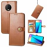 XFDSFDL® Cas de pour Infinix Note 7 (6,95 Pouces) PU Cuir Housse Flip Coque avec Built Stand et Rond Magnétique Fermeture Portefeuille Shell de Protection Marron XFDSFDL® Cas de pour Infinix Note 7 (6,95 Pouces) PU Cuir Housse Flip Coque avec Built Stand et Rond Magnétique Fermeture Portefeuille Shell de Protection Marron