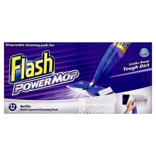 Flash Powermop Refill Pads 12 per pack