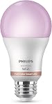 Philips Smart LED A19 E26 100W A-Line Light Bulb, Dimmable Full Color and Tunable White (2200-6500K)