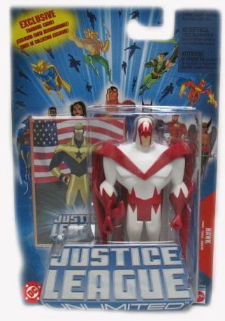 Justice League Unlimited Hawk Action Figure
