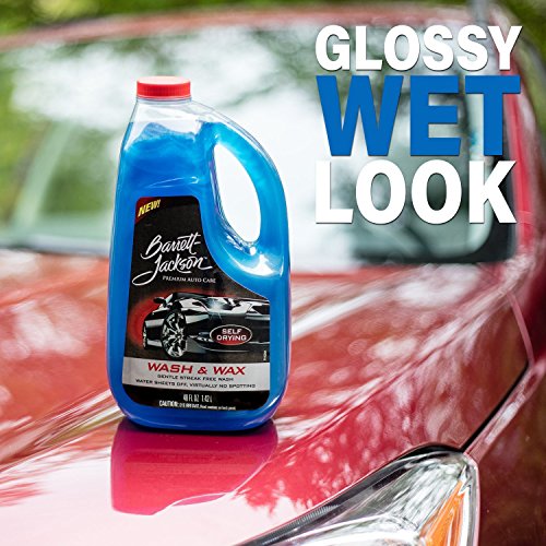 BarrettJackson Car Wash and Wax Liquid, SuperConcentrated Car Shampoo