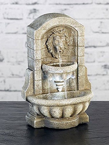 Fontaine D' atmosfera con LED e pompa – Fontana al Leone