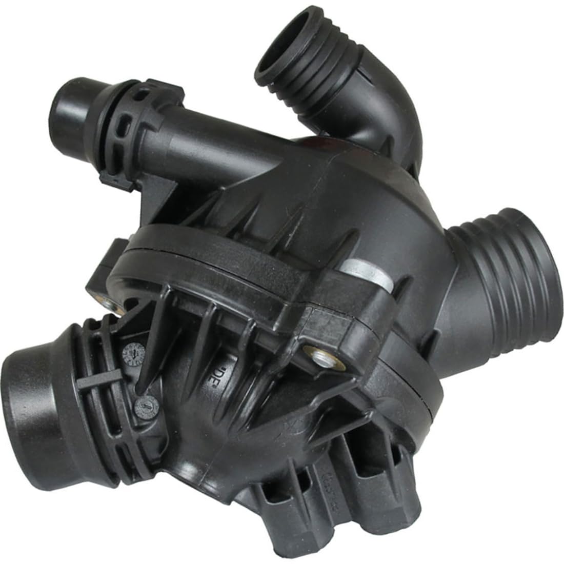 Engine Coolant Thermostat Water Outlet Assembly for BMW X5,X6 2007 2008 2009 2010 Replacement 11537550172 1X