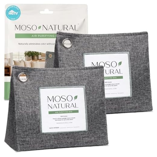 Premium Bamboo Charcoal Odor Absorber Bags