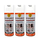 spray gotele montana Color: Radiador Blanco Pintura Spray Radiador Blanco 400 Ml - Pack de 3 Unidades