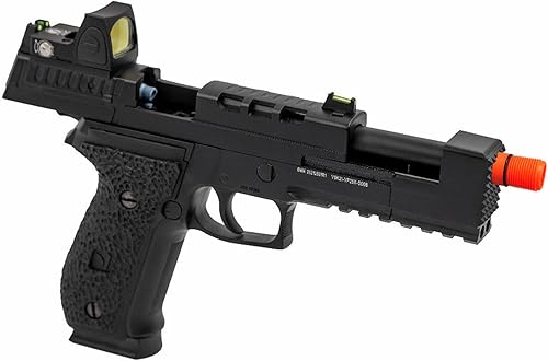 Miniatura 4 de Vorsk Airsoft Pistol VP26X Pistola de gas soplado + Micro Red Dot - Negro