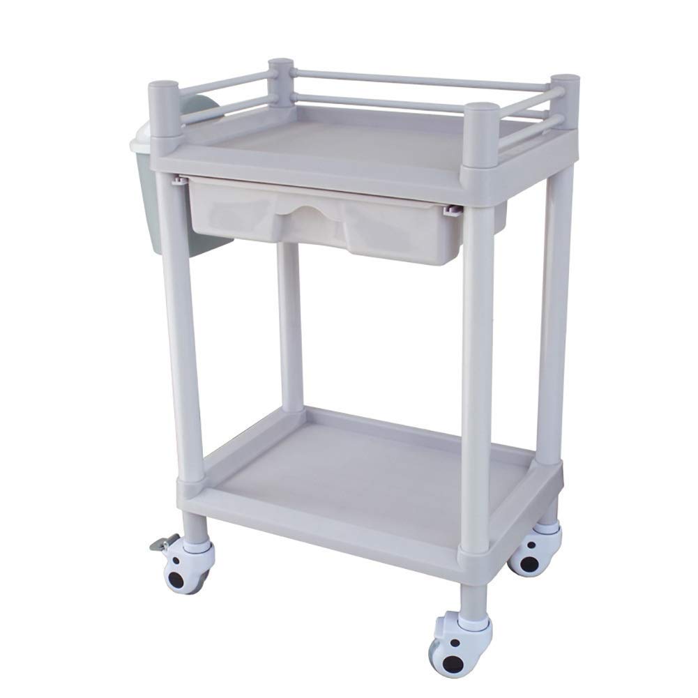 Carrelli Mobili, Carrello per Uso Domestico Carrello Dell'Ospedale Clinica Dell'Ospedale Carrello Dell'Attrezzatura Medica con Le Ruote Dei Freni Silenziosi, il Salone Del Salone Di Bellezza