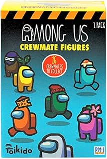 Among Us Crewmate Figures Series 1 Blind Box Assorted, Official Merchandise Perfect Collectable Figure Gift for any Game Fan