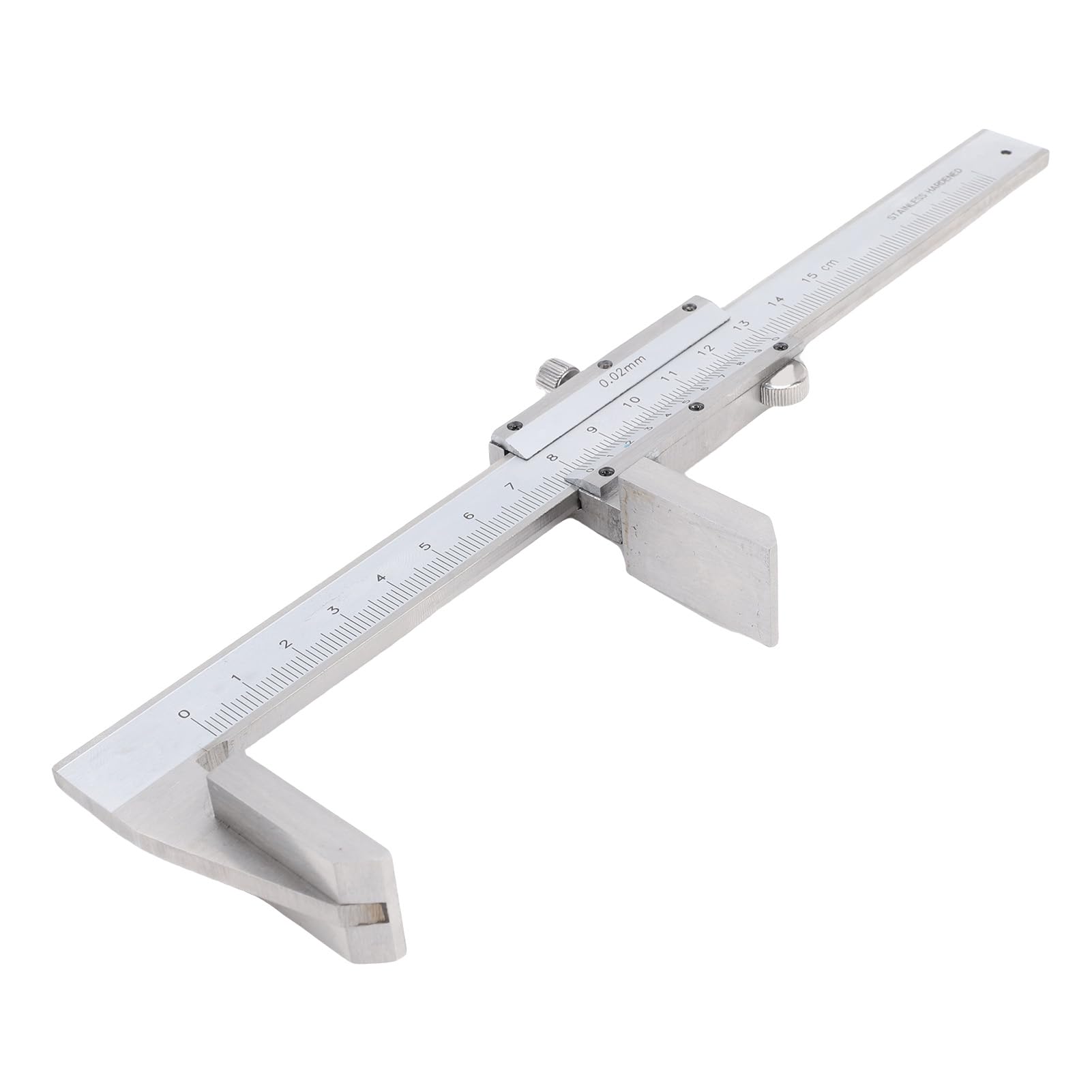 Suwmiarka z Noniuszem 0-150 Mm ze Stali Nierdzewnej, dokładność