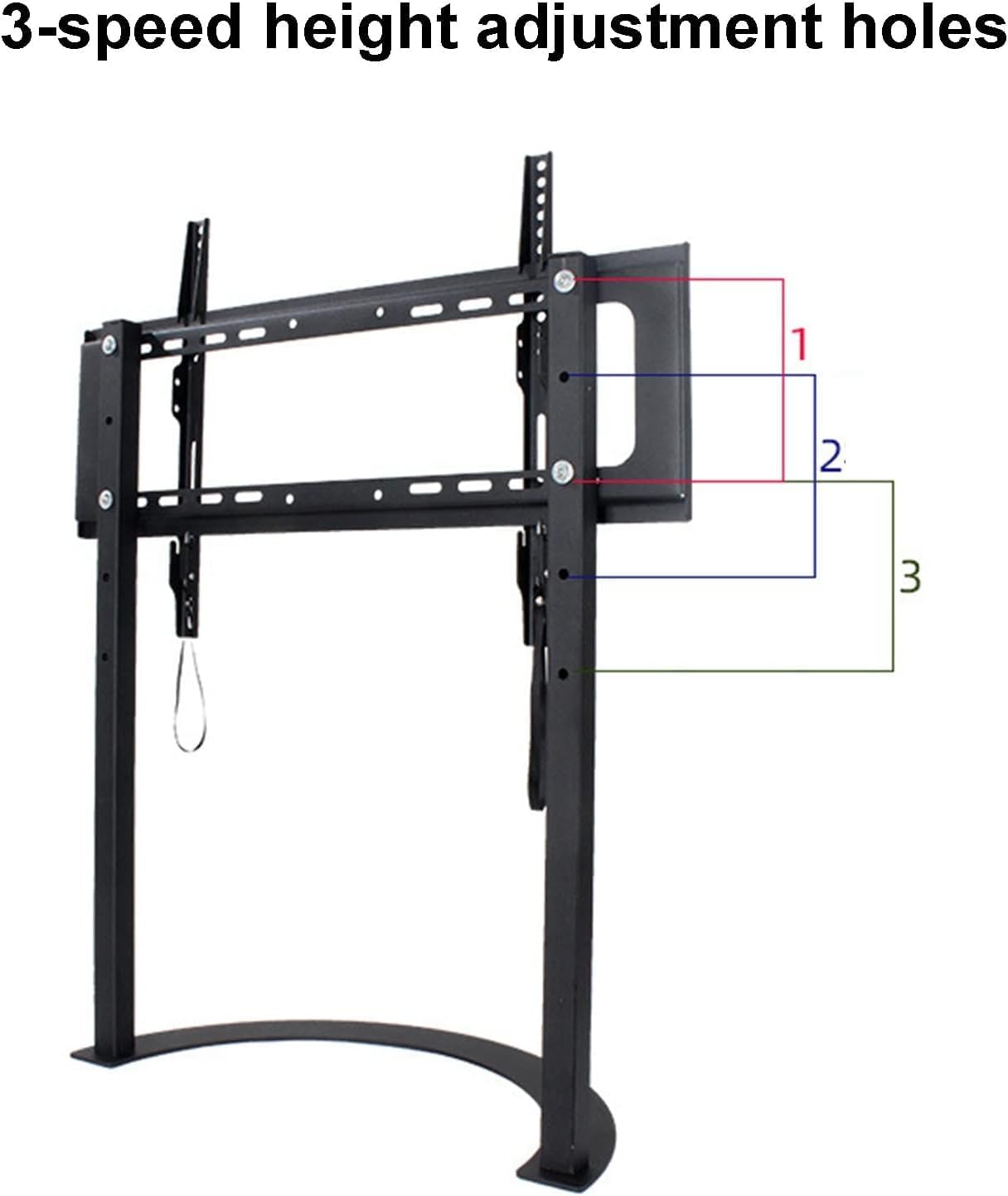 TV Stand TV Stand Desktop Suitable for 37-65 Inch Screen TV Leg Circular Base Design