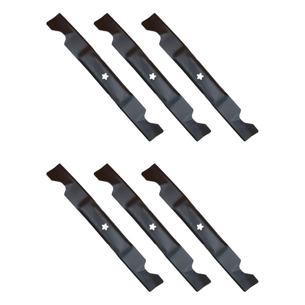 (6) Ariens Riding Mower High Lift Mower Blades fits 46" Decks Replaces 21546611