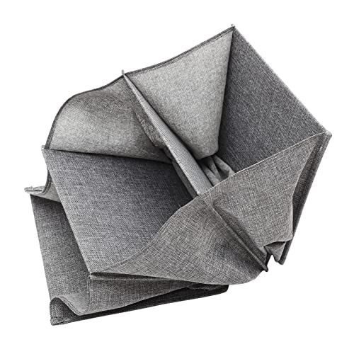 Levemolo Hanging Closet Organizer Shelf Storage Bag for Efficient Wardrobe Management Design for Home Use Grey