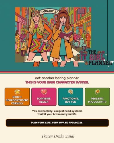 The IT Girl Planner: An ADHD & Neurodivergent-Friendly Productivity Workbook for Women: A 3-Month Dopamine-Boosting Planning System for Focus, ... Tracking, Goal Setting & Soft Productivity image 2
