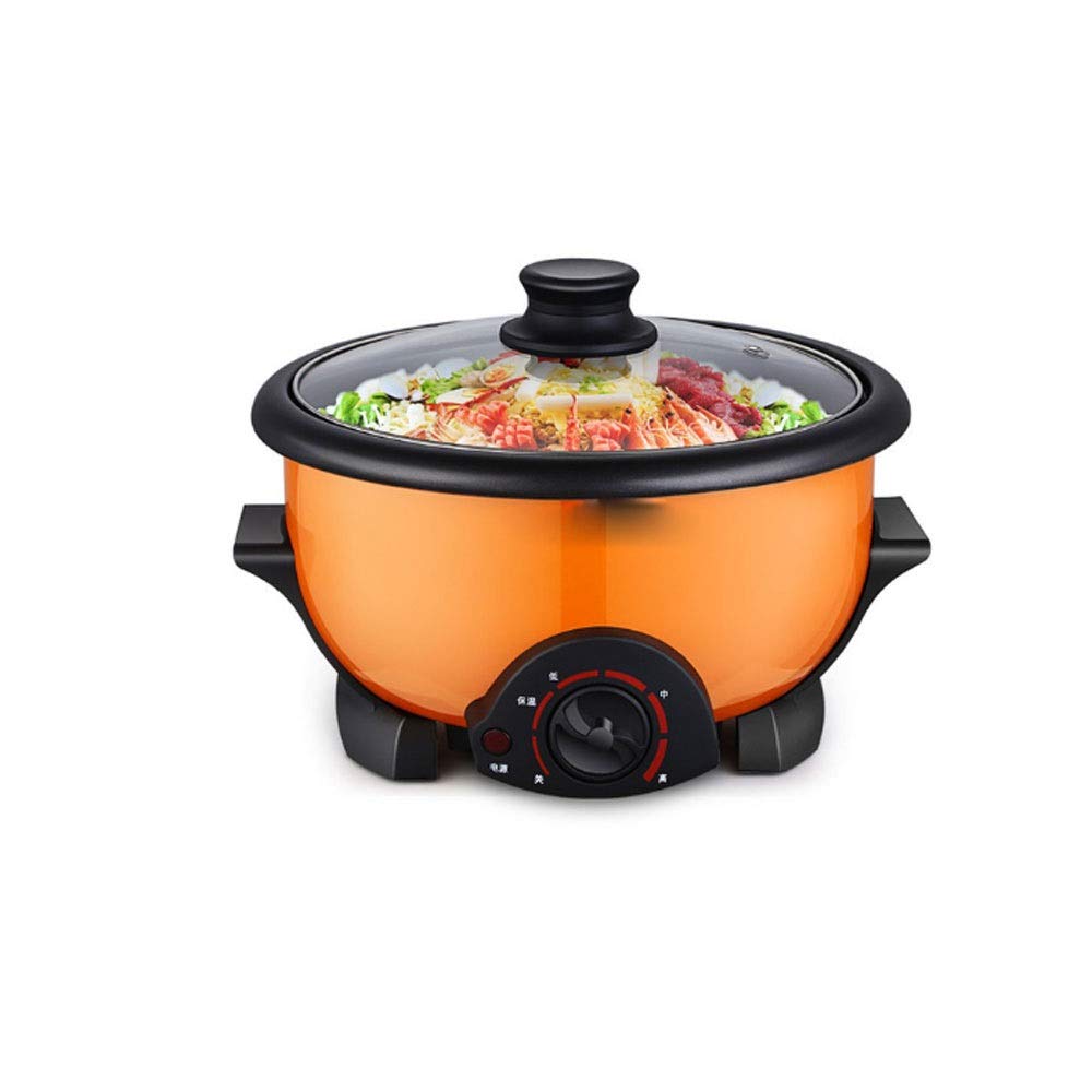RajoNN Capacité Électrique Multi Cuiseur Hot Pot Ménage Antiadhésif Électrique Machine de Cuisson Étudiant Dortoir Hotpot Cuisinière