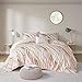 Comfort Spaces Nero Metallic Comforter Fun Print for Girls Bedroom Modern Bedding Set, All Season Cover, Matching Sham, Full/Queen(90
