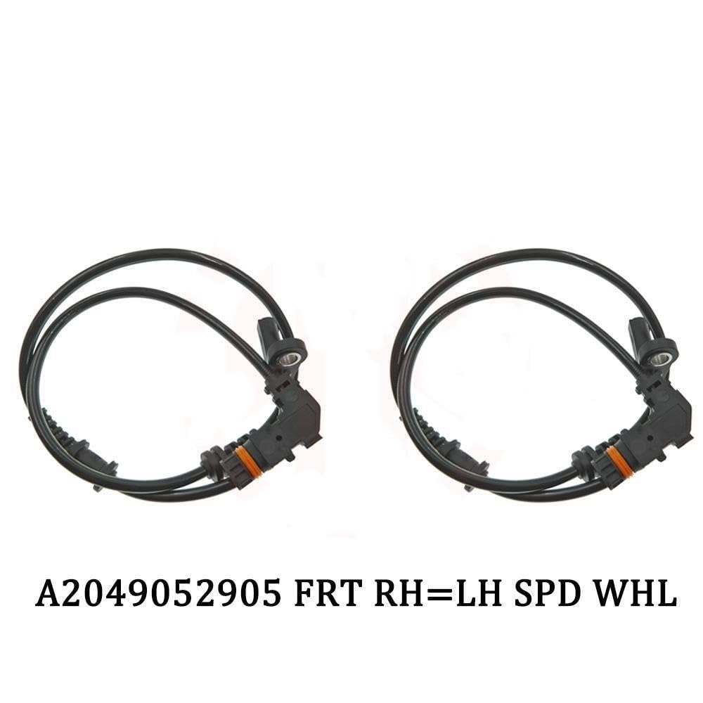 Sensor Velocidad Rueda Coche Sensor ABS De Velocidad De Rueda Delantera, Trasera, Izquierda Y Derecha Para Benz W204 C200K C280 C63 AMG A2045400317 A2049057702 A2049052905 2049057702 ABS Sensor