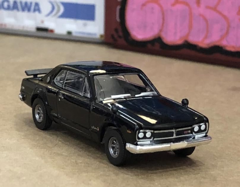 Amazon.co.jp: ハコスカ スカイラインGTR 黒 限定品 グラチャン旧車
