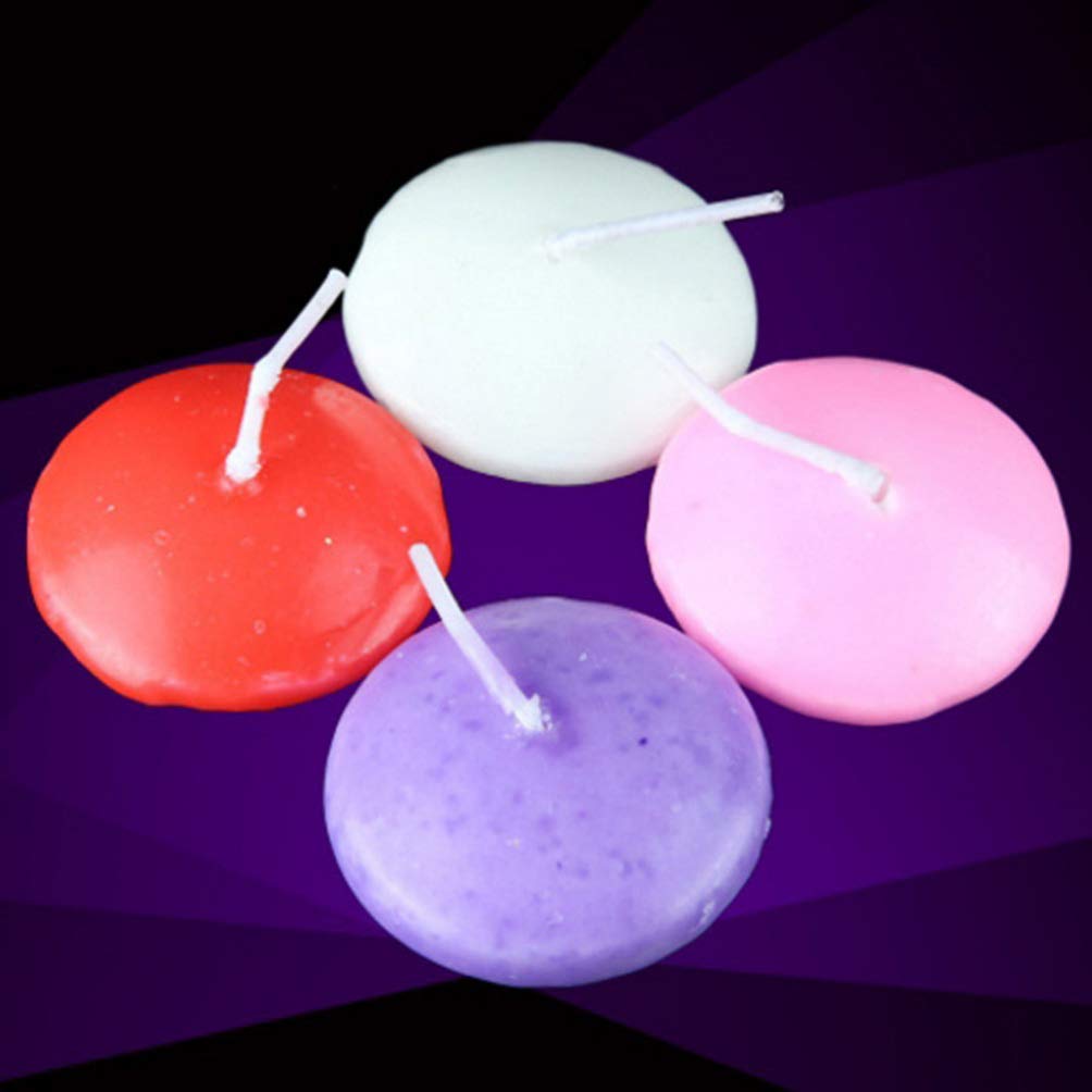 Bolosa 25 Candele Galleggianti Bianche, 38 X 20 Mm, Cera Di Soia